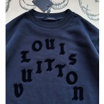 Louis Vuitton latest texture dark blue ➕ classic chocolate color