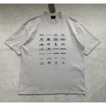 Balenciaga New Printed Logo Full Standard Short Sleeves