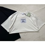 Burberry early spring and summer latest Prorsum label patch embroidered T-shirt