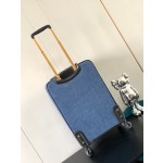𝗖𝗛𝗔𝗡𝗘𝗟 Denim large double C trolley case