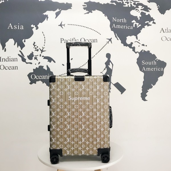 RIMOWA & LV Louis Vuitton & Supreme Co-branded Trolley Case