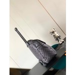 Western Europe 𝗖𝗛𝗔𝗡𝗘𝗟 classic nylon fabric trolley case