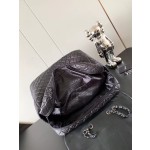 Western Europe 𝗖𝗛𝗔𝗡𝗘𝗟 classic nylon fabric trolley case