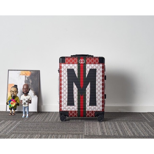 GUCCl all-aluminum-magnesium alloy boarding case