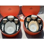 Ten-piece dinner set for two H 24 mosaic series