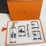 Horse series five-piece bone china bathroom set