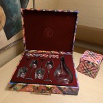 Red wine glass gift box set of 7