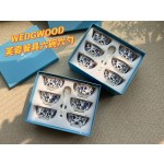 WEDGWOOD  Hibiscus Gold Series Bone China Bowls for Household Use