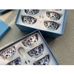 WEDGWOOD  Hibiscus Gold Series Bone China Bowls for Household Use