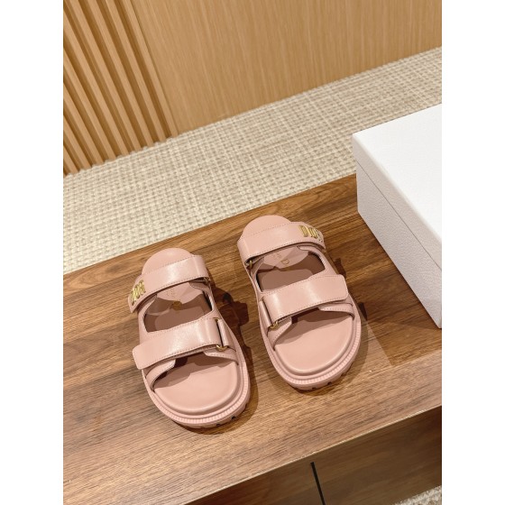 DIOR Dior 23 latest hot sandals classic upgrade Velcro sandals and slippers