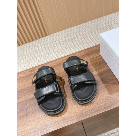 DIOR Dior 23 latest hot sandals classic upgrade Velcro sandals and slippers