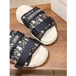 DIOR Dior spring and summer new thick-soled beach drag design concept sandals plus sports shoes