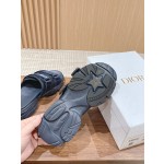 DIOR Dior spring and summer new thick-soled beach drag design concept sandals plus sports shoes