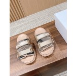 DIOR Dior spring and summer new thick-soled beach drag design concept sandals plus sports shoes