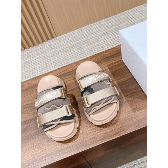 DIOR Dior spring and summer new thick-soled beach drag design concept sandals plus sports shoes