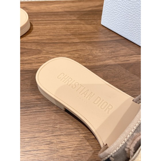 DIOR Dior Velcro buckle sandals and slippers
