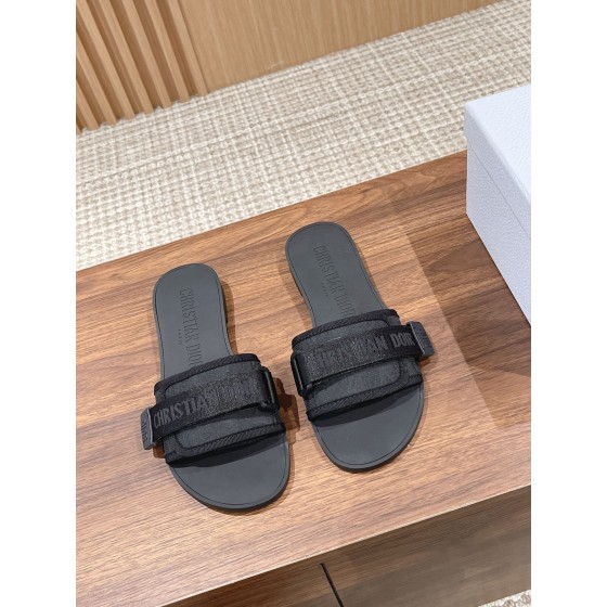 DIOR Dior Velcro buckle sandals and slippers