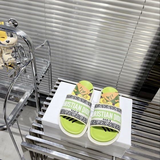 DIOR 23 latest hot sandals classic upgrade Velcro sandals and slippers