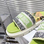 DIOR 23 latest hot sandals classic upgrade Velcro sandals and slippers
