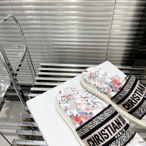 DIOR 23 latest hot sandals classic upgrade Velcro sandals and slippers